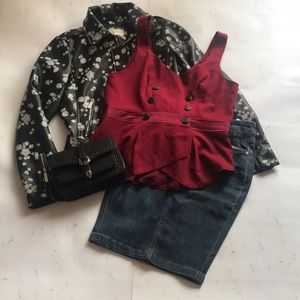 Free people vest top